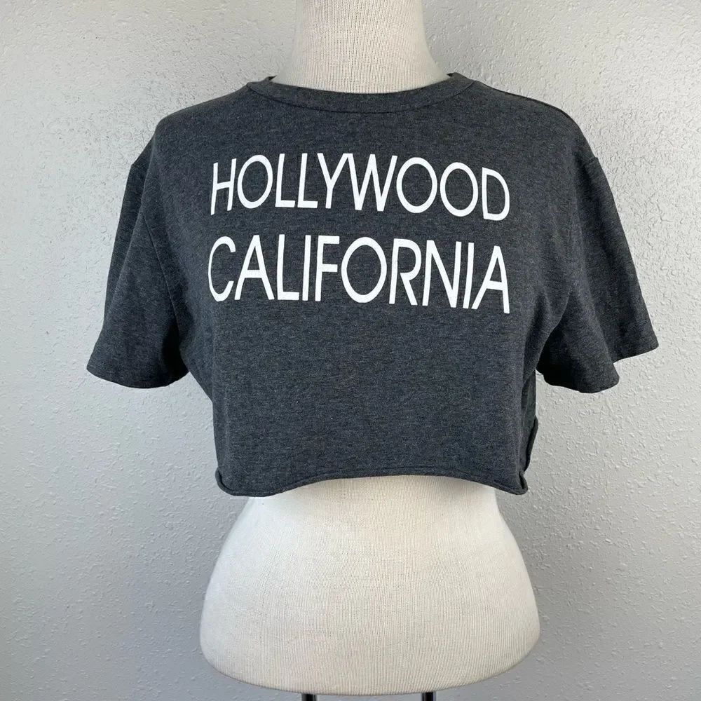 Hollywood California Crop Top Size Size S EUC